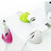 Magik Lots of Cable Clip Desk Tidy Wire Drop Lead USB Charger Cord Holder Secure Table (Color Drop, 12X) view 2