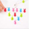 Magik Lots of Cable Clip Desk Tidy Wire Drop Lead USB Charger Cord Holder Secure Table (Rabbit Drop, 6X) view 3