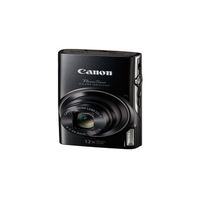 Canon PowerShot ELPH 360 Digital Camera w/ 12x Optical Zoom and Image Stabilization - Wi-Fi & NFC Enabled (Black)