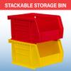 Akro-Mils 30210 AkroBins Plastic Storage Bins, 5"x4"x3", Clear, 6-Pack view 4