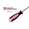 Pink Power Magnetic Screwdriver Set - 6 Piece Phillips Head and Flat Head Hand Pink Tool Set for Women & Ladies - Insulated Screwdriver Kit with Magnetic Tip - Screw Drivers Set view 2