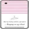 Famous Sex in The City Quote I Like My Money Hanging Where I can See it in The Closet Vinyl Decal Sticker Skin by Debbie's Designs for Slate 7 view 1