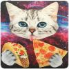 Junk Food Kitty Fast Food Cat Vinyl Decal Sticker Skin by Debbie's Designs for iPad view 1