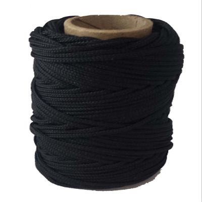 T.W Evans Cordage Co. 12-636-500#36 500' Black and Tarred Braided Nylon Decoy Line