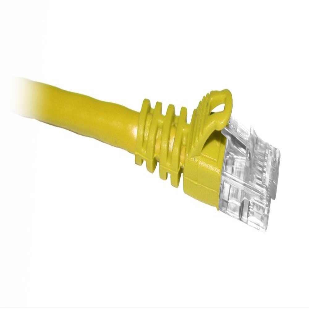 ENET Components, Inc. 2Ft Cat6 Yellow Boot Patch