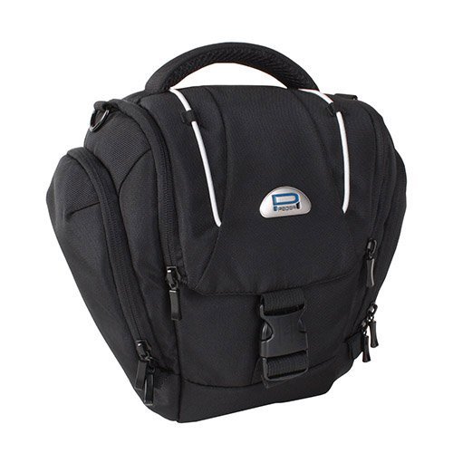 PEDEA Camera Case Bag for Sony Alpha 7S, SLT-A57, A77, Panasonic Lumix DMC-FZ72 with Screen Protector