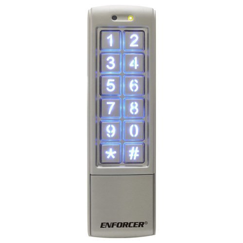 Seco-Larm Enforcer Access Control Keypad, Mullion-Style with Proximity Reader (SK-2323-SPQ) (2 Pack)