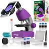 Bresser Junior Microscope 40-640x - Violet view 1