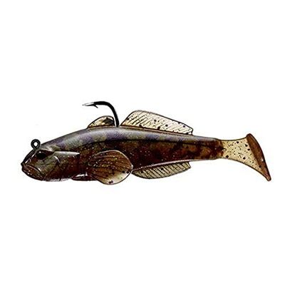 LIVE TARGET Goby Swimbait Brown/Pumpkin 3 1/4"
