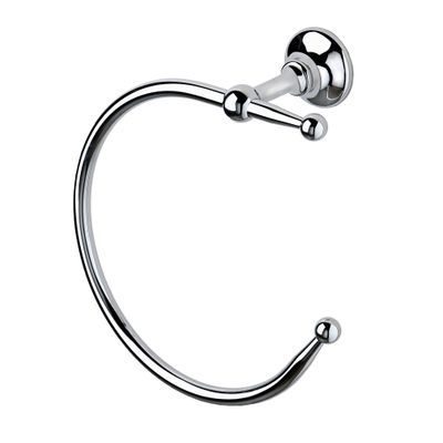 Century 100% Hand Crafted in Italy 81620-26 Ravello Towel Ring for Custom Luxury Bathroom, Powder Room, Home dcor, Premium Solid Brass