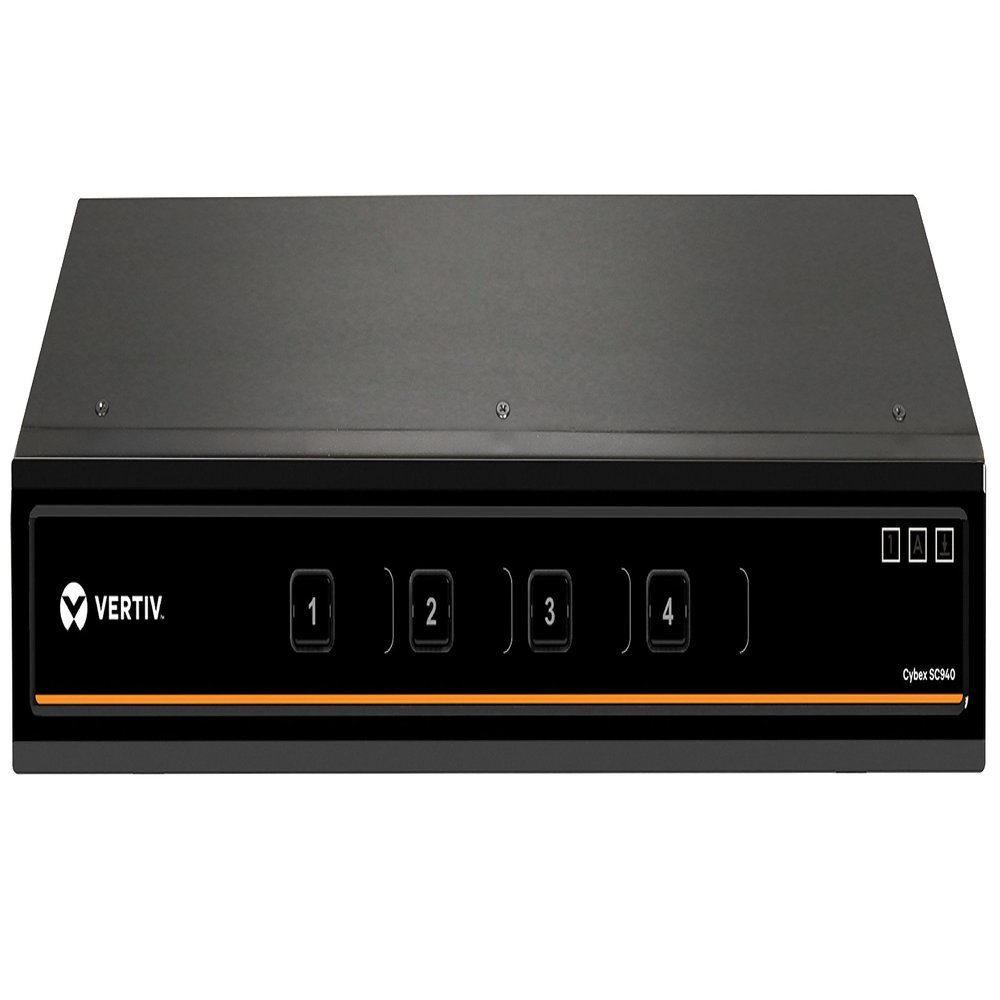 AVOCENT Cybex SC940 Secure KVM Switch - 4 Computer(s) - 1 Local User(s) - 3840 x 2160 - 2 x PS/2 Po