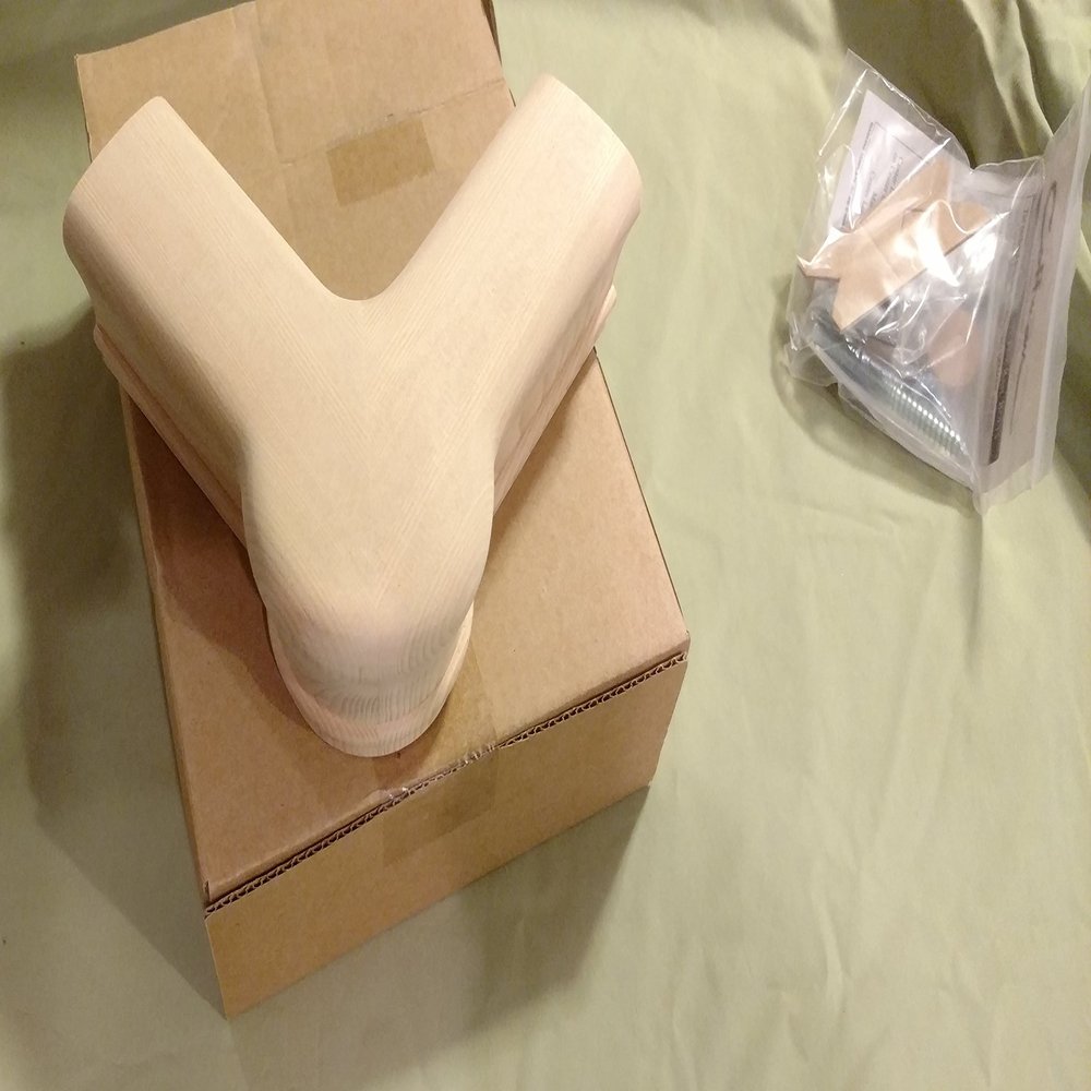 Coffman C-7021 Wood Traditional Quarterturn Newel Cap C-7x21 Hemlock Stair Railing Part