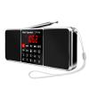 LEFON Multifunction Digital FM Radio Media Speaker MP3 Music Player Support TF Card USB Drive with LED Screen Display and Setting Timing Shutdown Function (Black) view 1