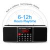 LEFON Multifunction Digital FM Radio Media Speaker MP3 Music Player Support TF Card USB Drive with LED Screen Display and Setting Timing Shutdown Function (Black) view 3