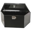 Trailer Tongue Box Larger 2.75 Cu Ft. Safeguard Weatherproof Fishing Gear, Tools, Boat, Camp Equipment Guaranteed Securely In This Portable Locked Steel Storage Toolbox. Space Saving Design view 1