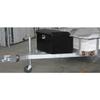 Trailer Tongue Box Larger 2.75 Cu Ft. Safeguard Weatherproof Fishing Gear, Tools, Boat, Camp Equipment Guaranteed Securely In This Portable Locked Steel Storage Toolbox. Space Saving Design view 2
