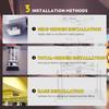 CGOLDENWALL Ultra-Thin Hidden Motorizerd Projector Mount Electric Projector Lift, 44lbs Capacity, Baseplate Customizable, Remote Control (Running Distance: 1 M/ 39.37") view 4