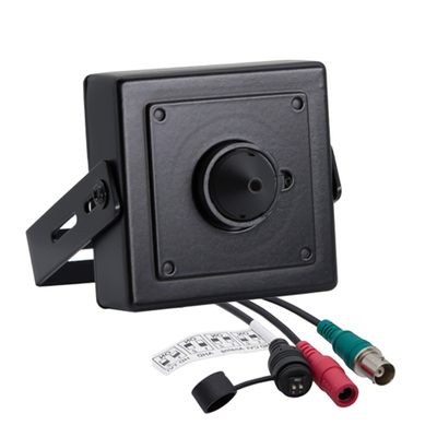 Evertech HD 1080P Mini Indoor Pinhole Lens Metal Camera AHD TVI CVI Analog Compatible