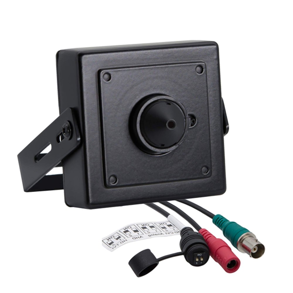 Evertech HD 1080P Mini Indoor Pinhole Lens Metal Camera AHD TVI CVI Analog Compatible
