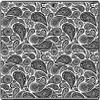 Black Paisley Pattern Swirls Vinyl Decal Sticker Skin by Debbie's Designs for Surface RT view 1