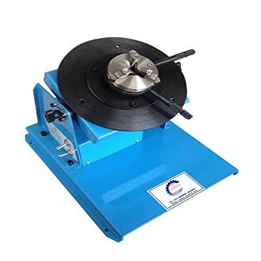 10KG Light Duty Automatic Welding Positioner with 80mm 3-jaw Chuck 220V 2-16RPM