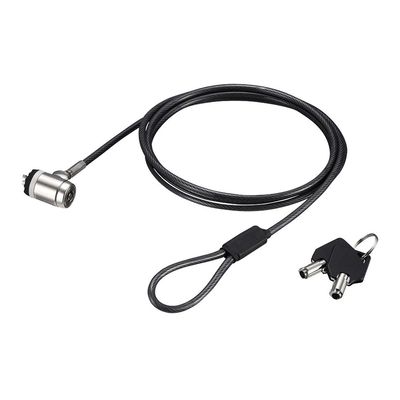 iBUFFALO BSL08M Pin Cylinder Lock Wire Lock (Master Key Compatible)