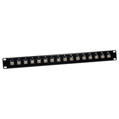 16port LC LC Fiber Patch Panel
