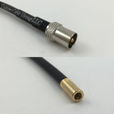 6 inch RG174 DVB TV Pal Male to SSMB Female Pigtail Jumper RF coaxial cable 50ohm Quick USA Shipping