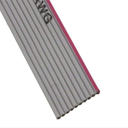 10Ft Gray Flat Ribbon Zippable Cables 10 Conductors 1.27mm pitch