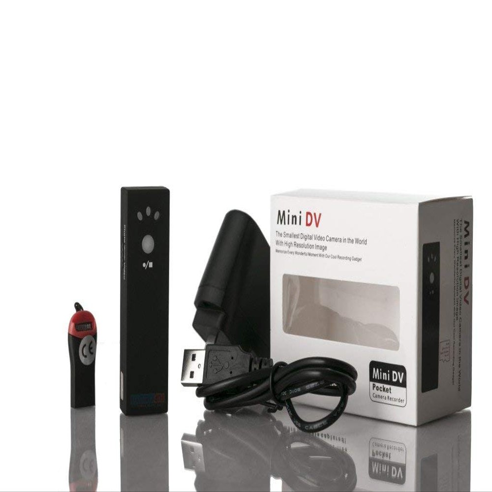 ElectroFlip Hidden Micro Spy Surveillance Camera Video Recorder MicroSD Compatible