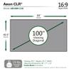 Elite Screens Aeon CLR, 100-inch ALR Projector Screen UST or Short Throw 95% Ambient Light Rejecting Edge Free Fixed Frame Grey Projector Screen Indoor Movie Screen Home Theater, AR100H-CLR view 2