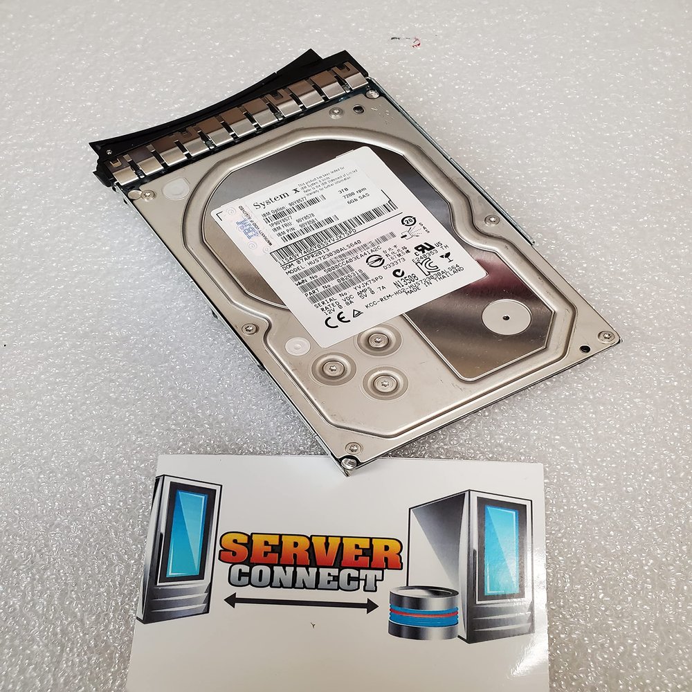 90Y8577 IBM 3-TB 7.2K 3.5 SAS 6G NL G2HS [2 Pack]
