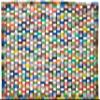 KALALOU PML1001 Recycled Flip Flop Door Mat, One Size, Multicolor view 2