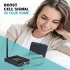 SureCall Fusion4Home Cell Phone Signal Booster up to 3000 sq ft, Boosts 5G/4G LTE, Yagi Outdoor Antenna, Home & Office Multi-User All Carrier, Verizon AT&T Sprint T-Mobile, FCC Approved, USA Company view 2