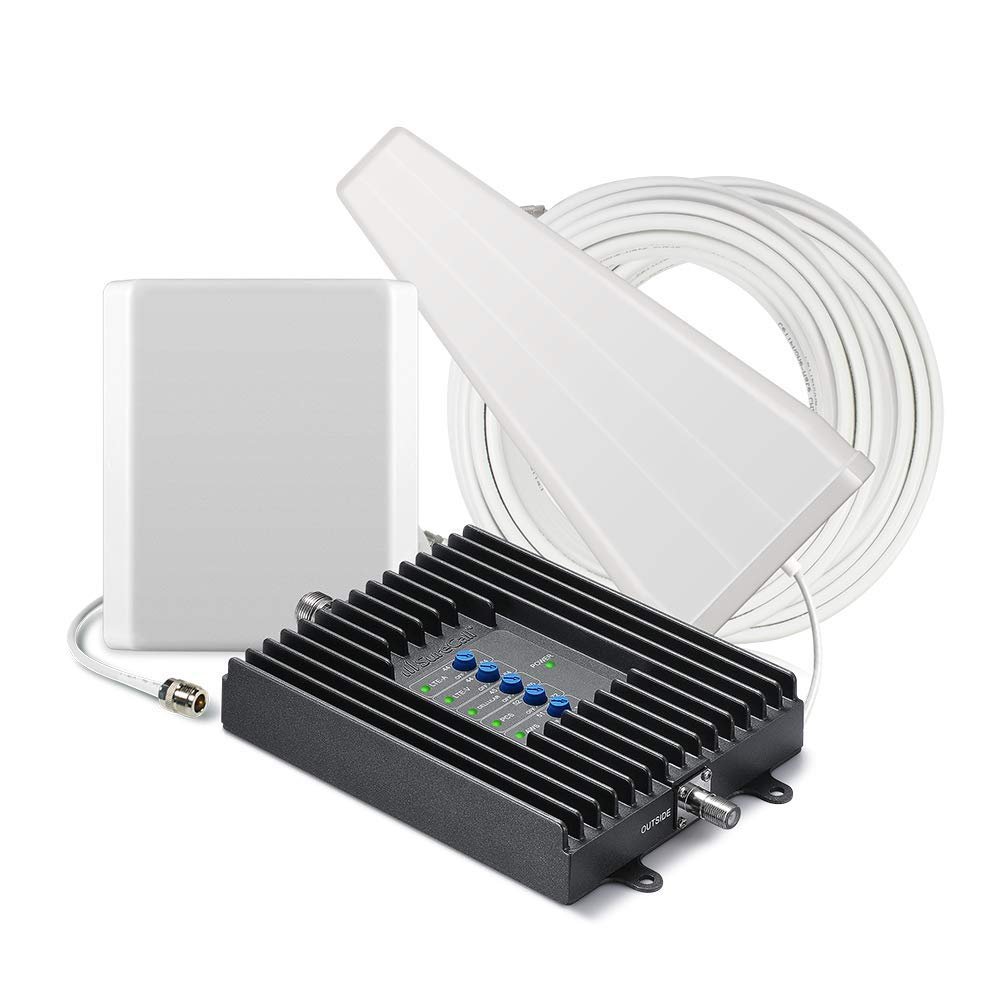 SureCall Fusion4Home Yagi Panel | High-Performance 5G/4G Cell Phone Signal Booster for Home up to 5000 sq ft | Strongest Gain All-Carrier Verizon AT&T T-Mobile US Cellular | FCC Certified USA Company