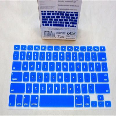 GEMS Keyboard Cover Fits Full Size Apple Keyboards - Blue