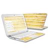 MightySkins Skin Compatible with HP Chromebook 11 (2015) case wrap Cover Sticker Skins Gold Stripes view 1