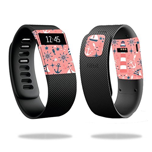 MightySkins Skin Compatible with Fitbit Charge Watch Cover wrap Sticker Skins Nautical Dream