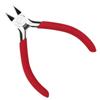 iexcell 4.5" Side Cutter Diagonal Wire Cutting Pliers Nippers Repair Tool, Red, Chrome-Vanadium Steel view 3