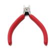iexcell 4.5" Side Cutter Diagonal Wire Cutting Pliers Nippers Repair Tool, Red, Chrome-Vanadium Steel view 4