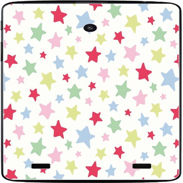 Fun Lots of Stars Colorful Vinyl Decal Sticker Skin by Debbie's Designs for G Pad 7.0