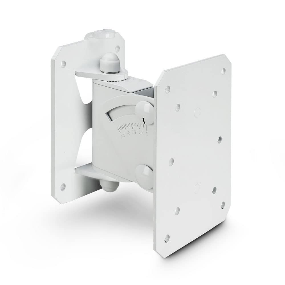 Gravity and Swivelling Wall Mount for Boxes up to 20 kg, White, GSPWMBS20W