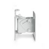 Gravity and Swivelling Wall Mount for Boxes up to 20 kg, White, GSPWMBS20W view 2