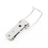uxcell Cabinet Boxes Case Spring Loaded Toggle Latch Hasp Silver Tone 4pcs view 2