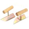 uxcell Wood Handle External Outside Internal Inside Corner Trowel Bronze Tone view 1