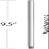 Savoy House 7-EXT-70 Mini Pendant Accessory Mounting System Hanging Rod, Weathervane view 3