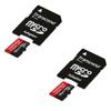 HTC Desire 526 Tablet Memory Card 2 x 128GB microSDHC Memory Card with SD Adapter view 1