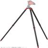 Kenko Astronomical Telescope Accessory, Sky Memo S/T Tripod, Red, 2-Tier Nutlock Type, U3/8 Screw view 2