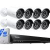 REOLINK 16CH 5MP Home Security Camera System, 8pcs Wired Outdoor PoE IP Cameras with Smart Detection, 8MP 16CH NVR with 4TB HDD for 24-7 Recording, High Bitrate & Clear Stream, RLK16-410B8-5MP view 1