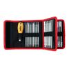 Wiha 28187 ESD Safe Drive-Loc VI Wallet Set, 32 Piece, Slotted, Phillips, Square, Torx, Hex & Nut Drivers, SoftFinish Handle view 1